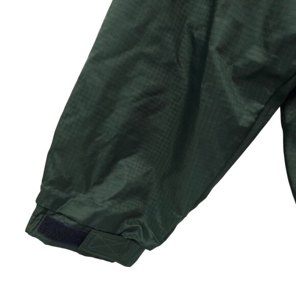 J.Crew Windbreaker Oarsman Jacket Mens M 90s Y2K Full Zip Nylon Rain Coat Anorak - Picture 13 of 16